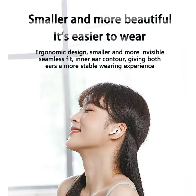 Pro 4 TWS Wireless Bluetooth 5.3 Earbuds with Microphone and Waterproof Design for Xiaomi and iPhone