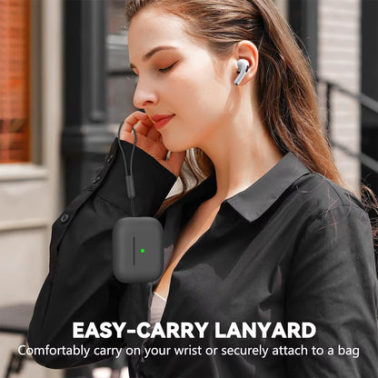 AirPods Pro Protective Silicone Case with Cleaning Kit for 1st and 2nd Generation