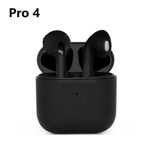 Pro 4 TWS Wireless Bluetooth 5.3 Earbuds with Microphone and Waterproof Design for Xiaomi and iPhone